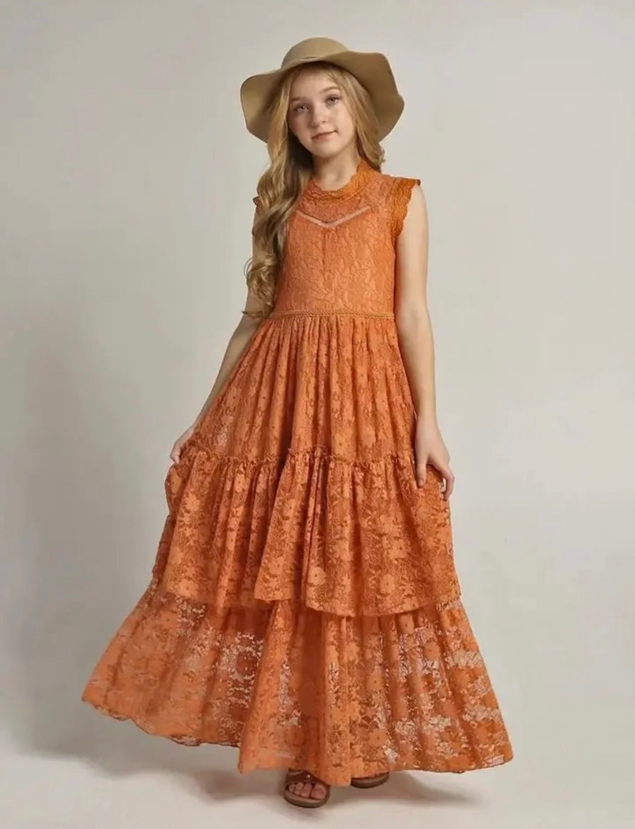 Bibihou kids lace dress